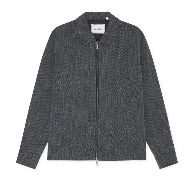 Veste Herringbone | Gris foncé
