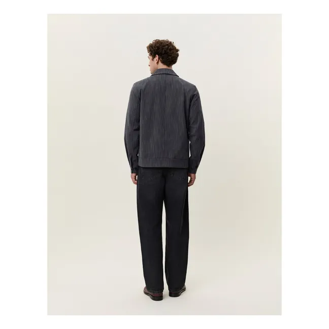 Veste Herringbone | Gris foncé