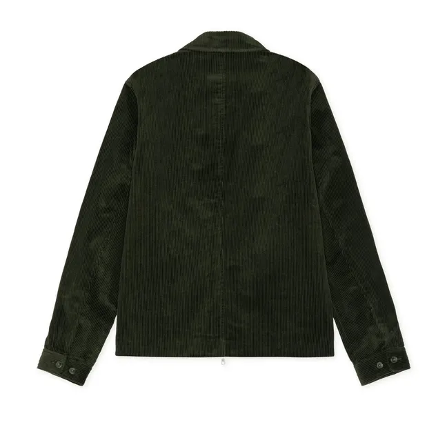 Veste Corduroy Coach | Vert foncé