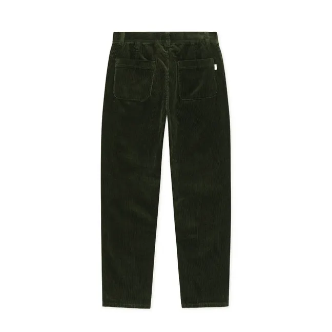 Pantalon Tapered Corduroy | Vert foncé