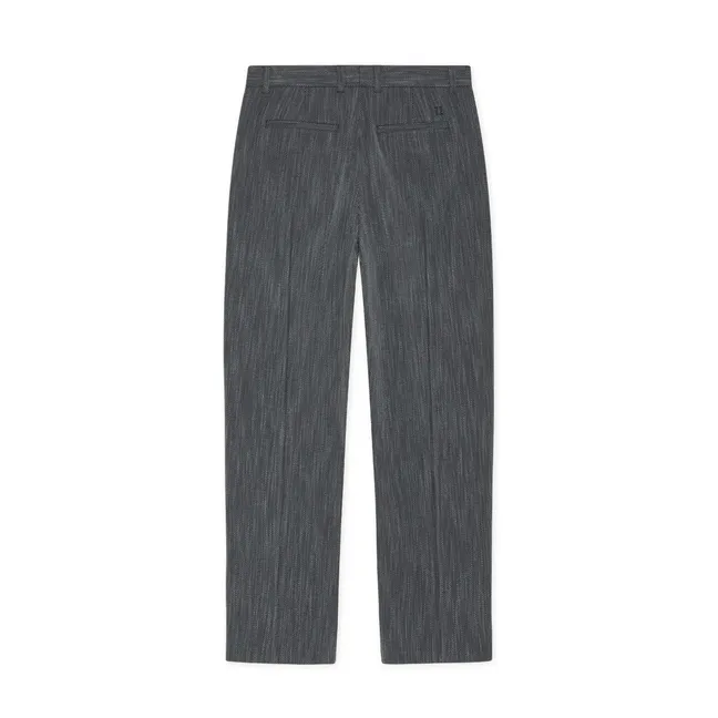 Pantalon Herringbone | Gris foncé