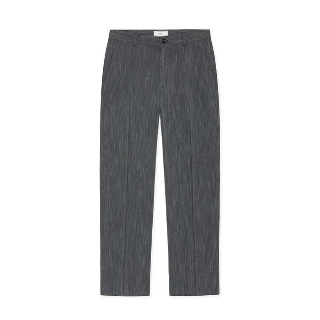 Pantalon Herringbone | Gris foncé