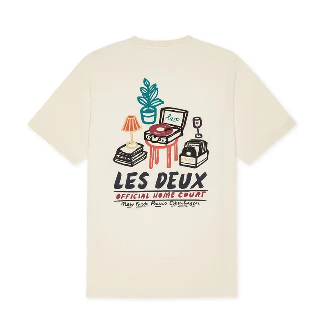 Camiseta Record de algodón | Marfil