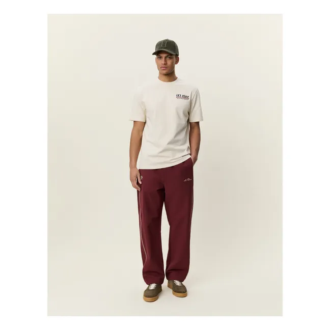 T-shirt Record Coton | Ivoire