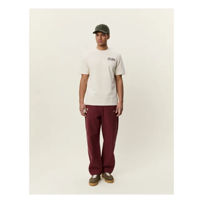 T-shirt Record Coton | Ivoire