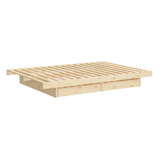 Cama de madera Kanso 