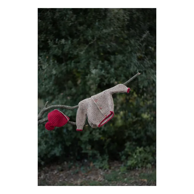 Bonnet Louise Laine | Rouge