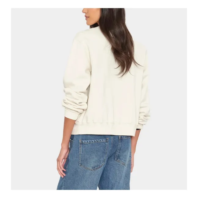 Cardigan Lanna Coton | Ecru