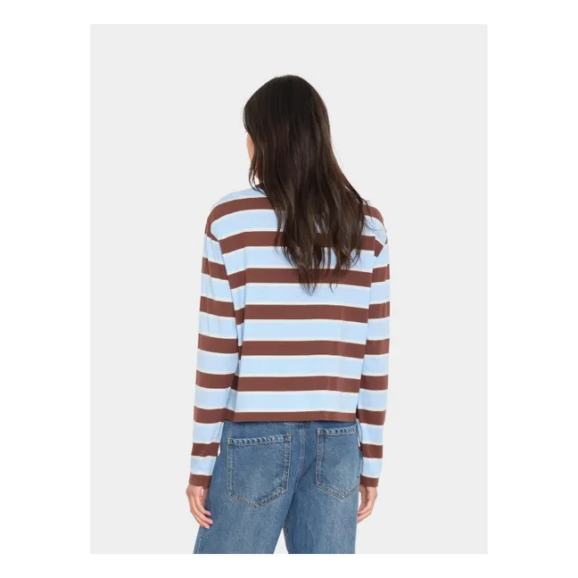 T-shirt Terrance Coton | Bleu