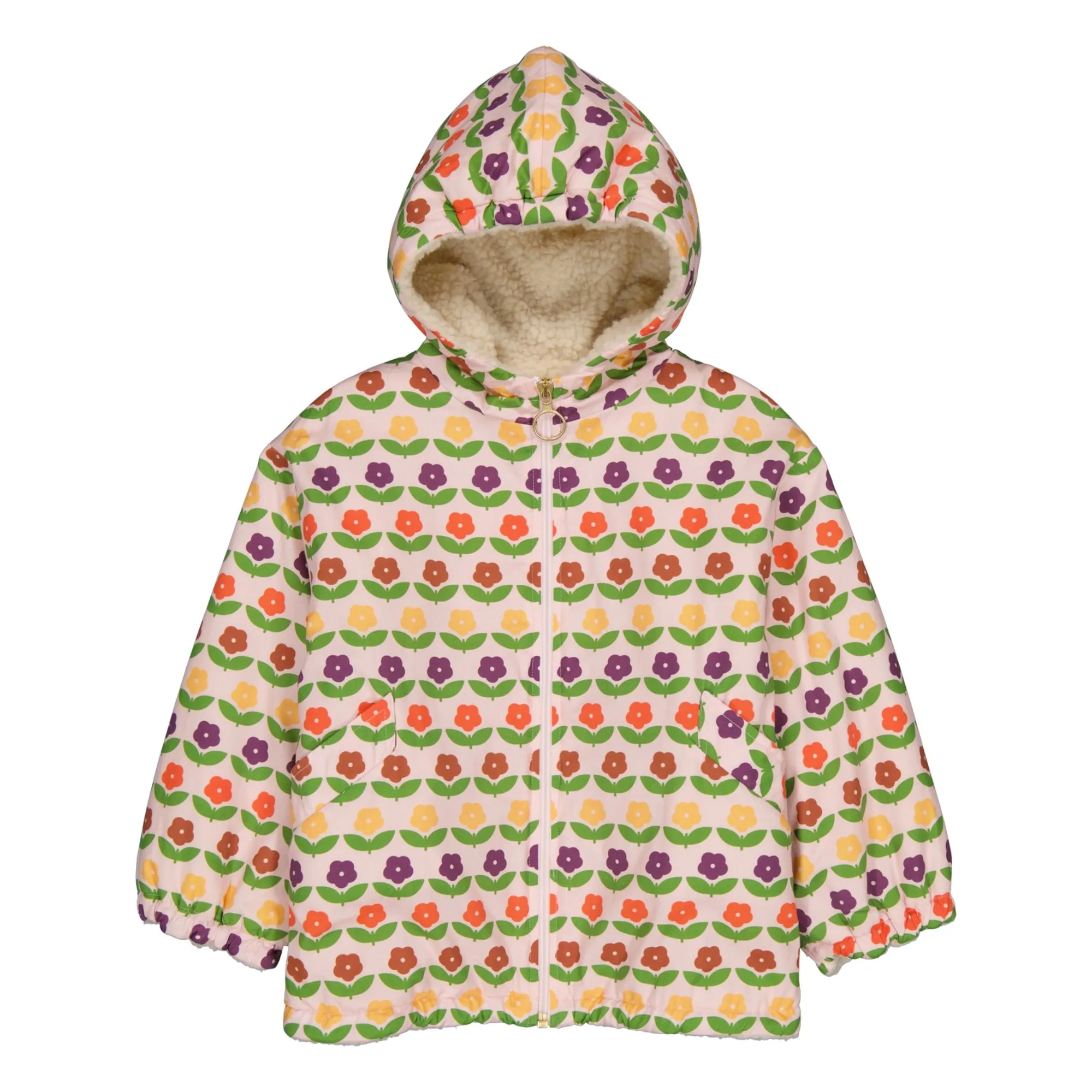 Hello Simone Beige Milou Fleurette Coat