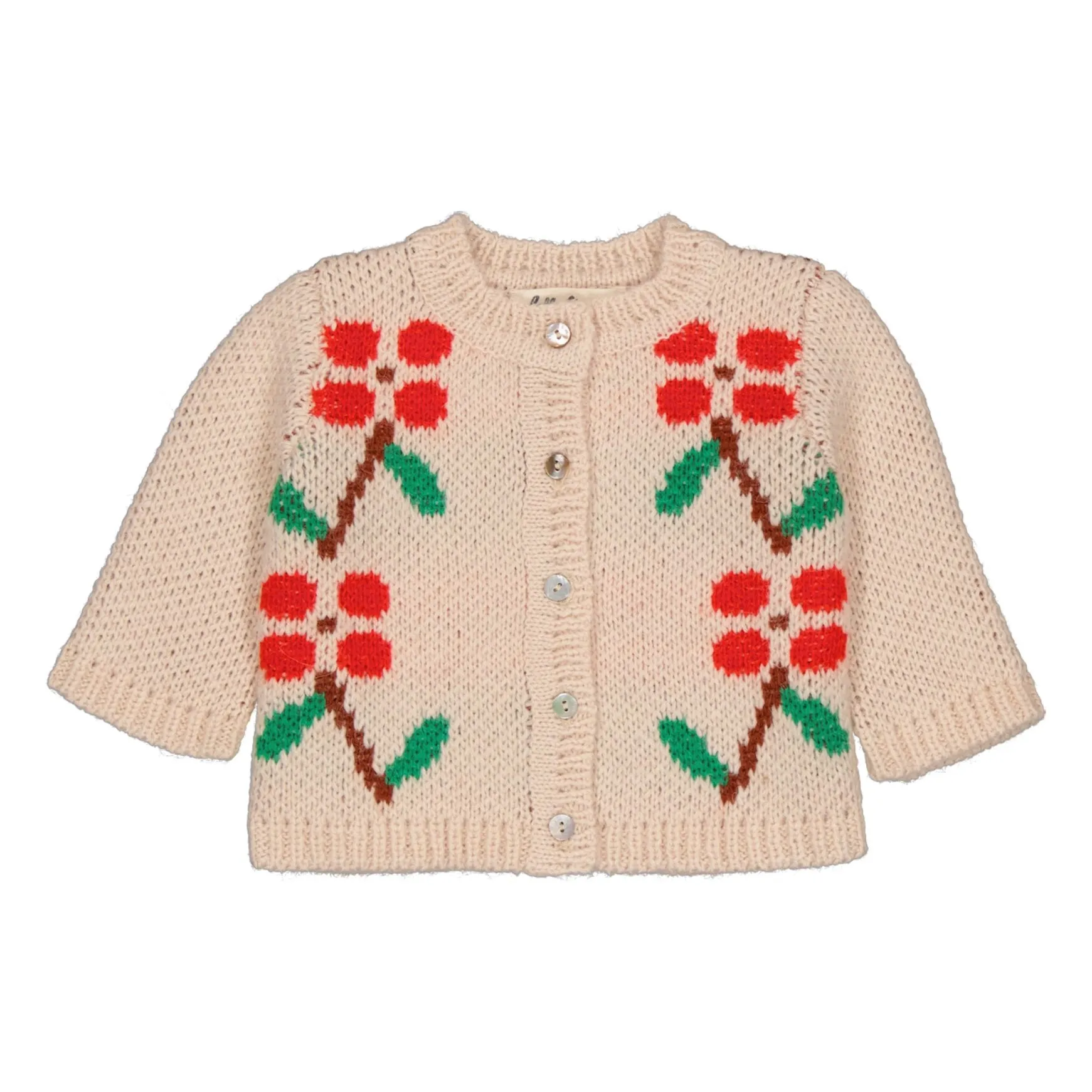 Hello Simone Cream Jeannette Alpaca And Merino Wool Vest