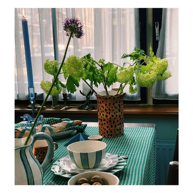Leopard vase | Brown