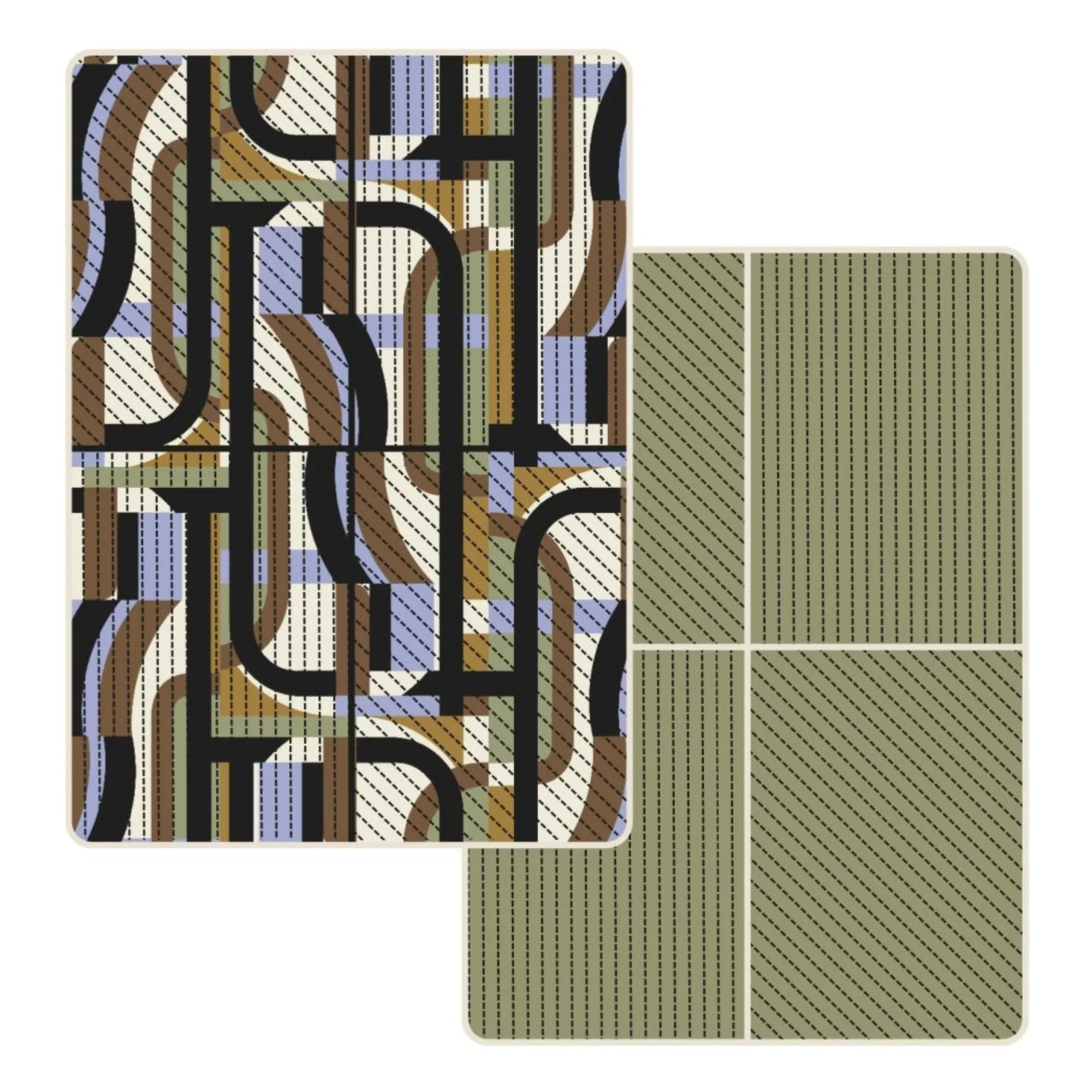 Mapoésie Green Supersonic Cotton Boutis