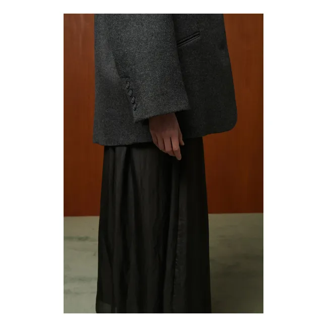 Jupe Claude Soie | Acier