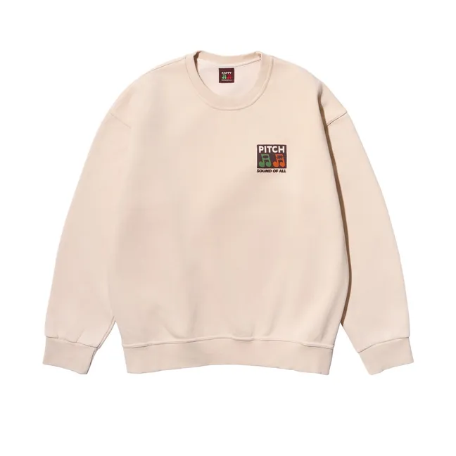 Pitch Down-Filled Sweatshirt | Cream