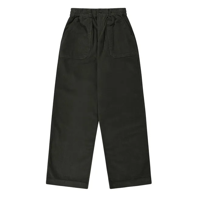 Corduroy Work Pants | Charcoal grey
