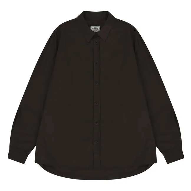 Standard Cotton Shirt | Brown