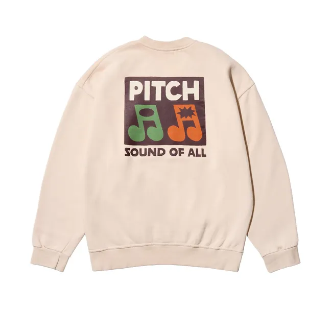 Pitch Down-Filled Sweatshirt | Cream