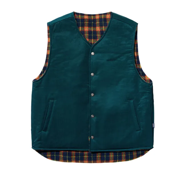 Veste Sans Manches Reversible | Khaki