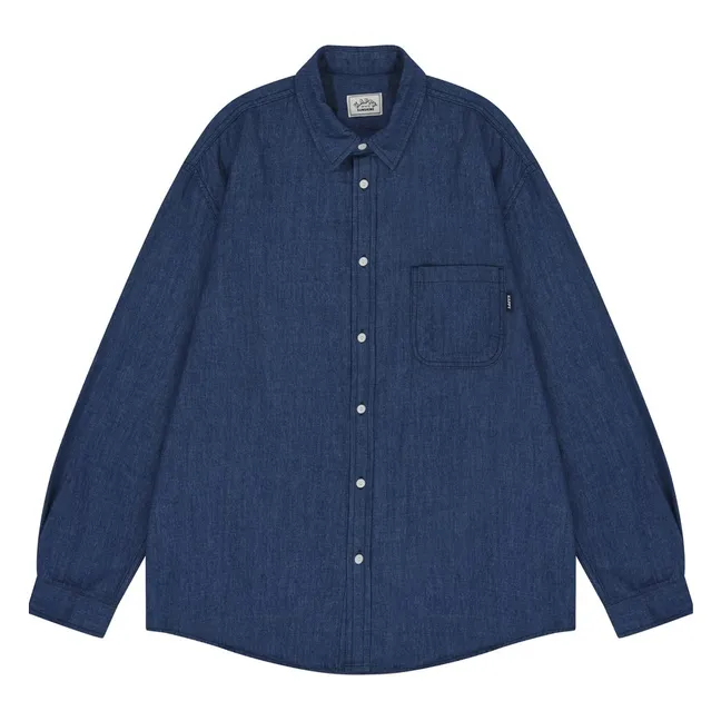 Chemise Cambray | Bleu marine