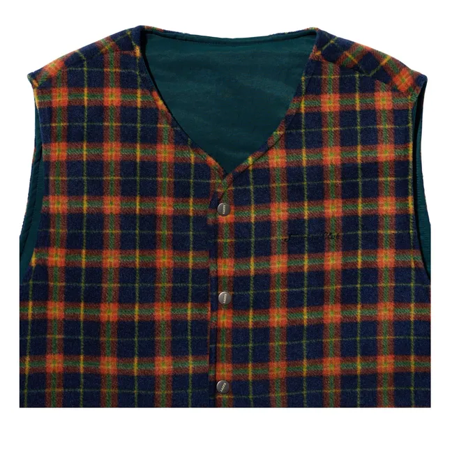 Veste Sans Manches Reversible | Khaki