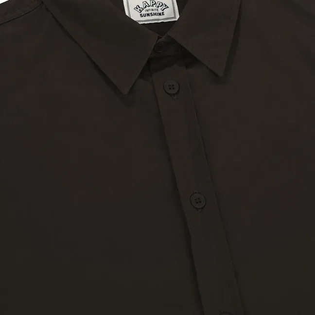 Standard Cotton Shirt | Brown