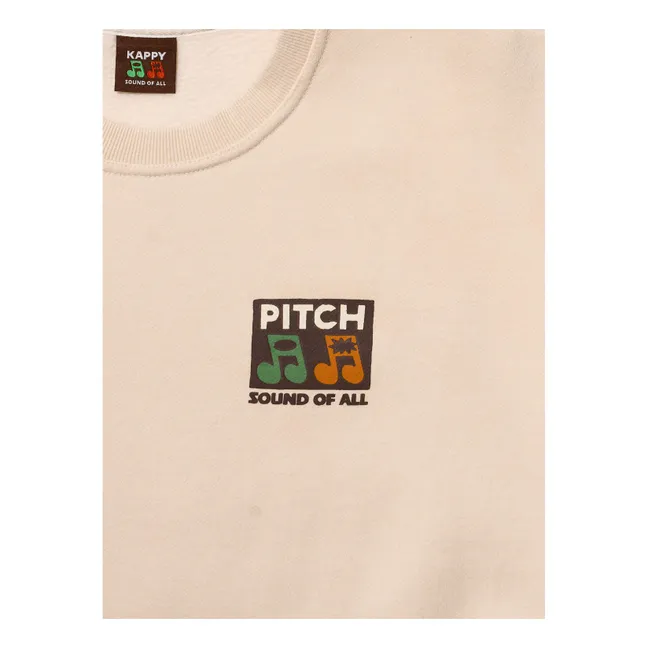 Pitch Down-Filled Sweatshirt | Cream