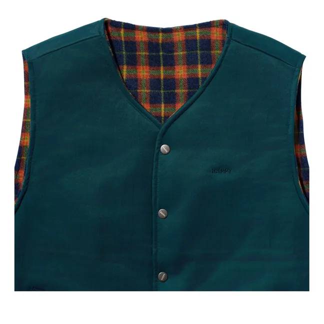 Veste Sans Manches Reversible | Khaki