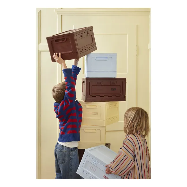 Stackable storage box | Pale yellow