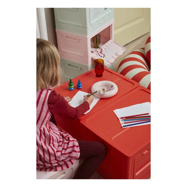Stackable storage box | Pink