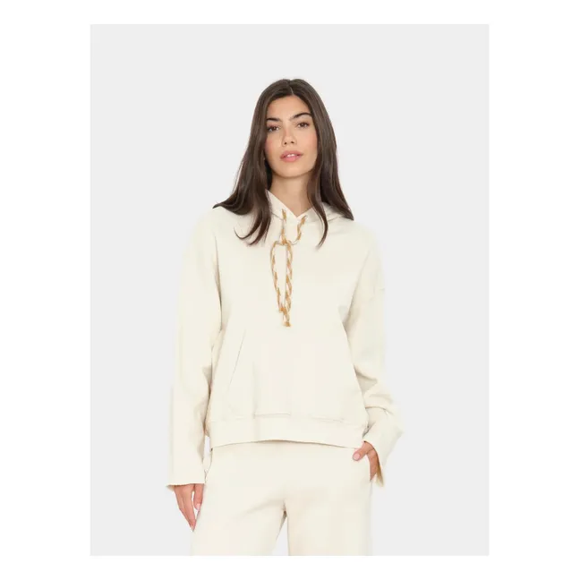 Sweat Chase Coton | Blanc