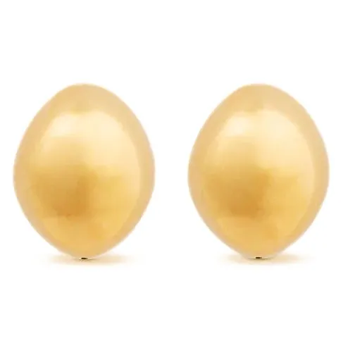 Boucles d'Oreilles Graine | Doré