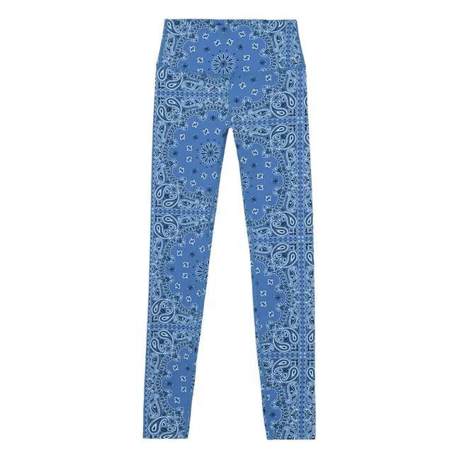 Legging Yoga Bandana | Denim