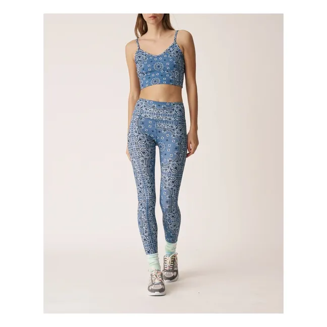Legging Yoga Bandana | Denim