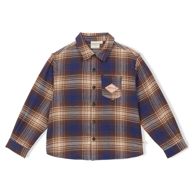 Chemise Carreaux | Bleu marine
