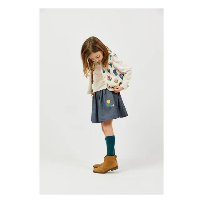 Jupe Denim | Bleu foncé