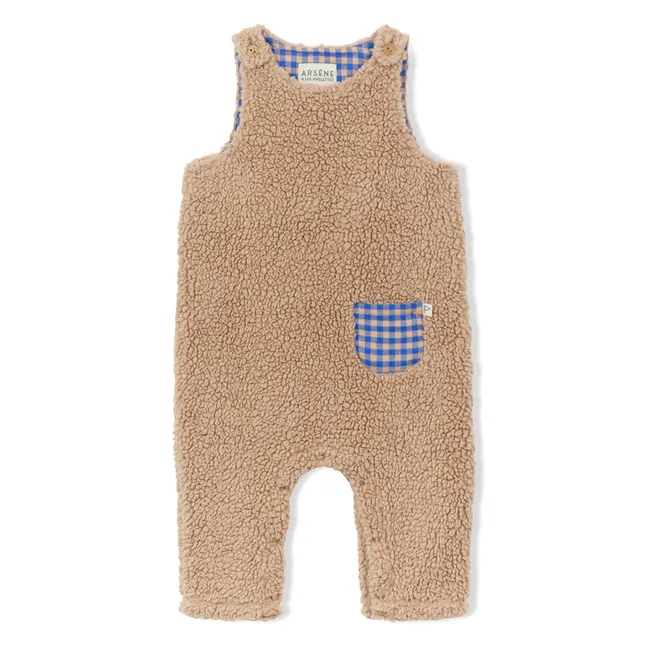 Salopette Façon Sherpa | Beige