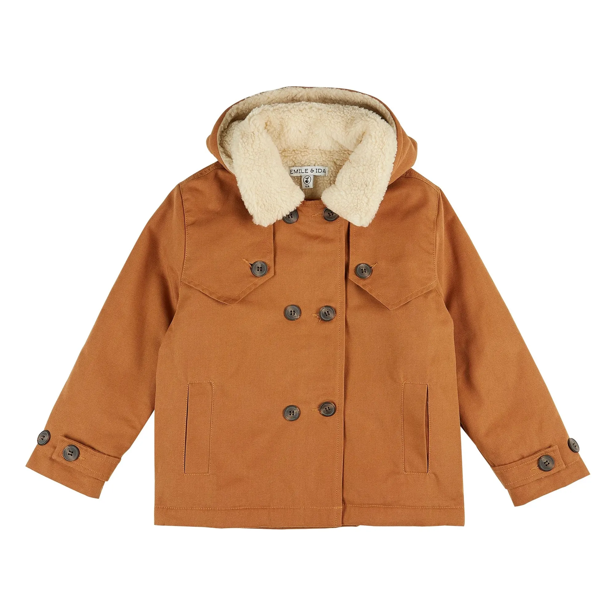 Emile Et Ida Caramel Filled Cat Parka