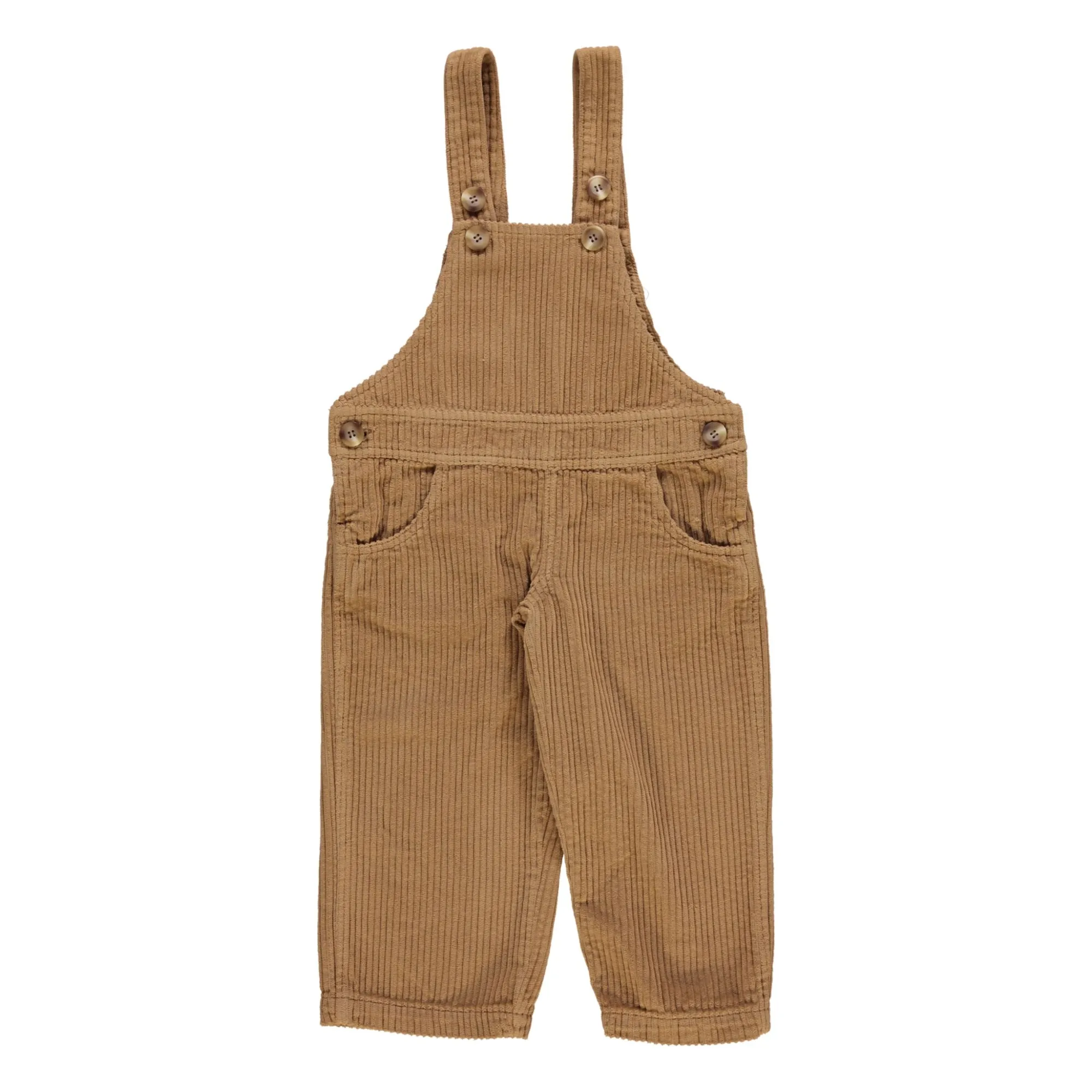Poudre Organic Brown Quetsche Corduroy Dungarees