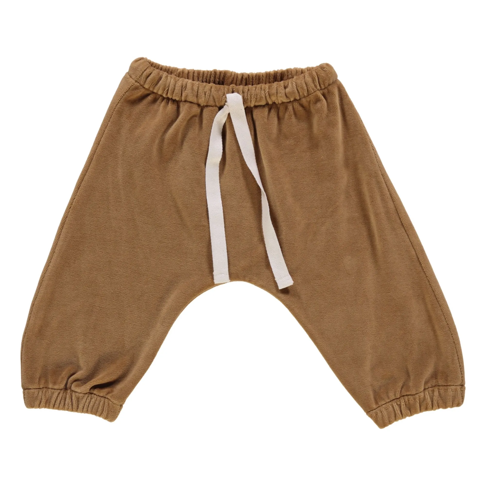 Poudre Organic Unisex Brown Cinnamon Velvet Saroual