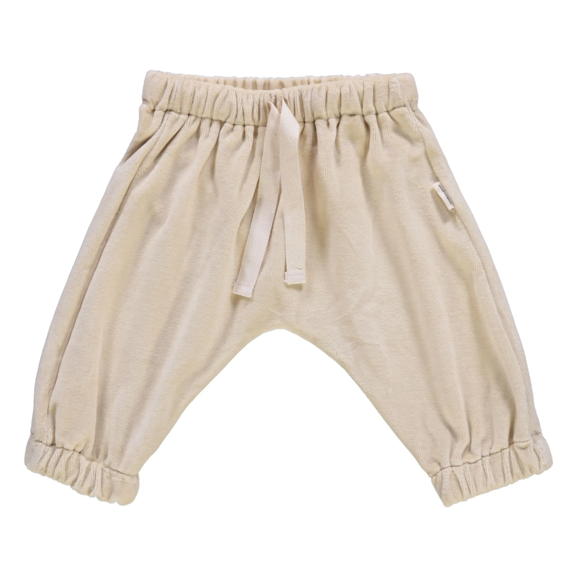 Poudre Organic Unisex Beige Cinnamon Velvet Saroual