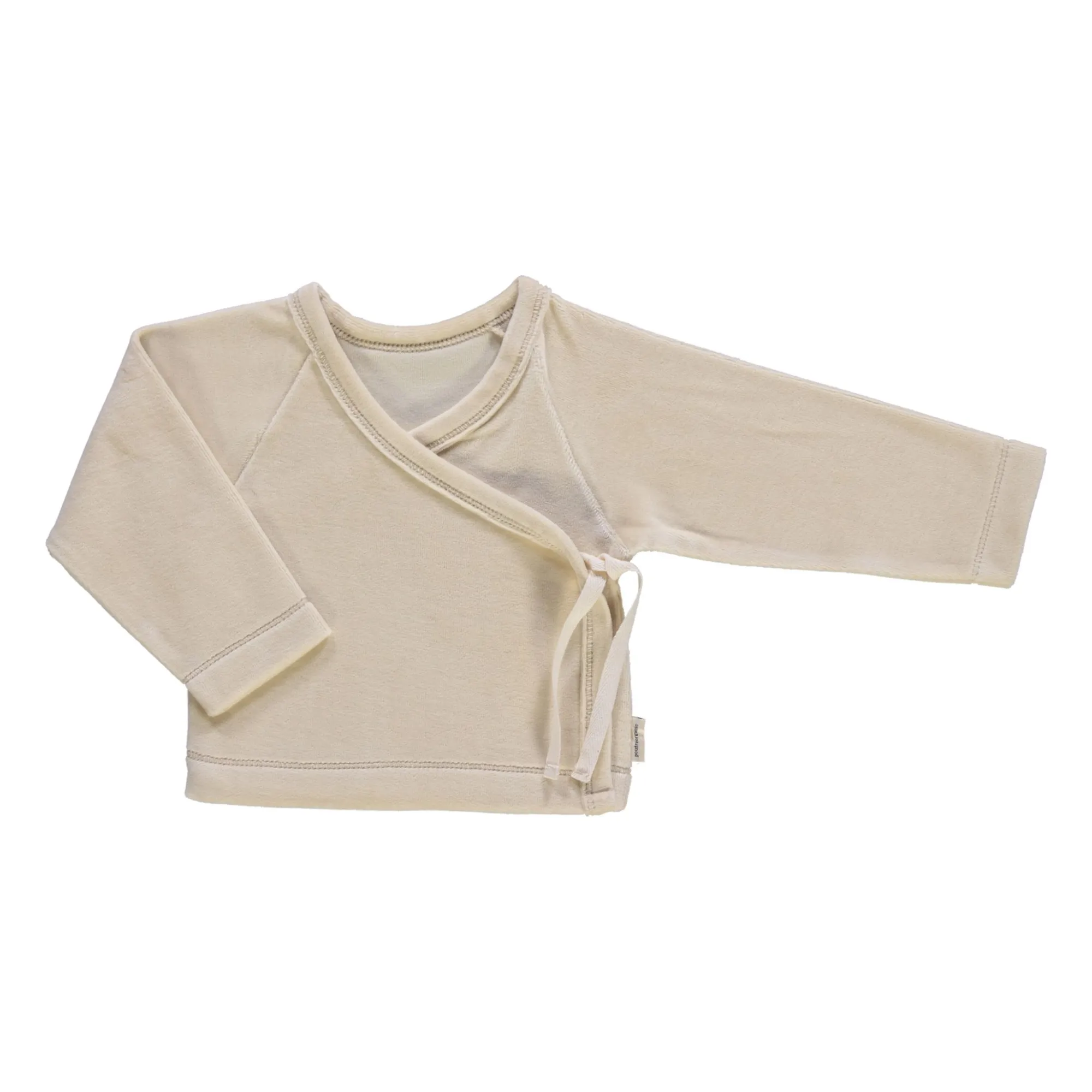 Poudre Organic Beige Crocus Velvet Heart Sachet