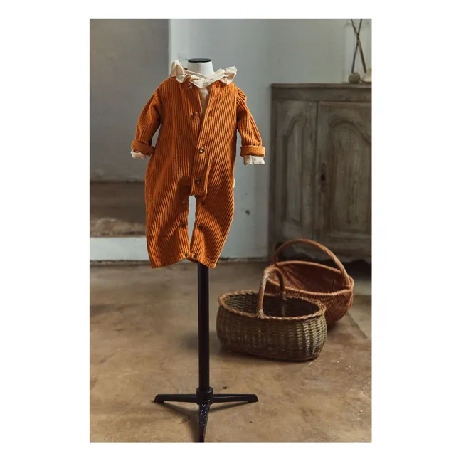 Blouse Charme à Volants | Rose pâle