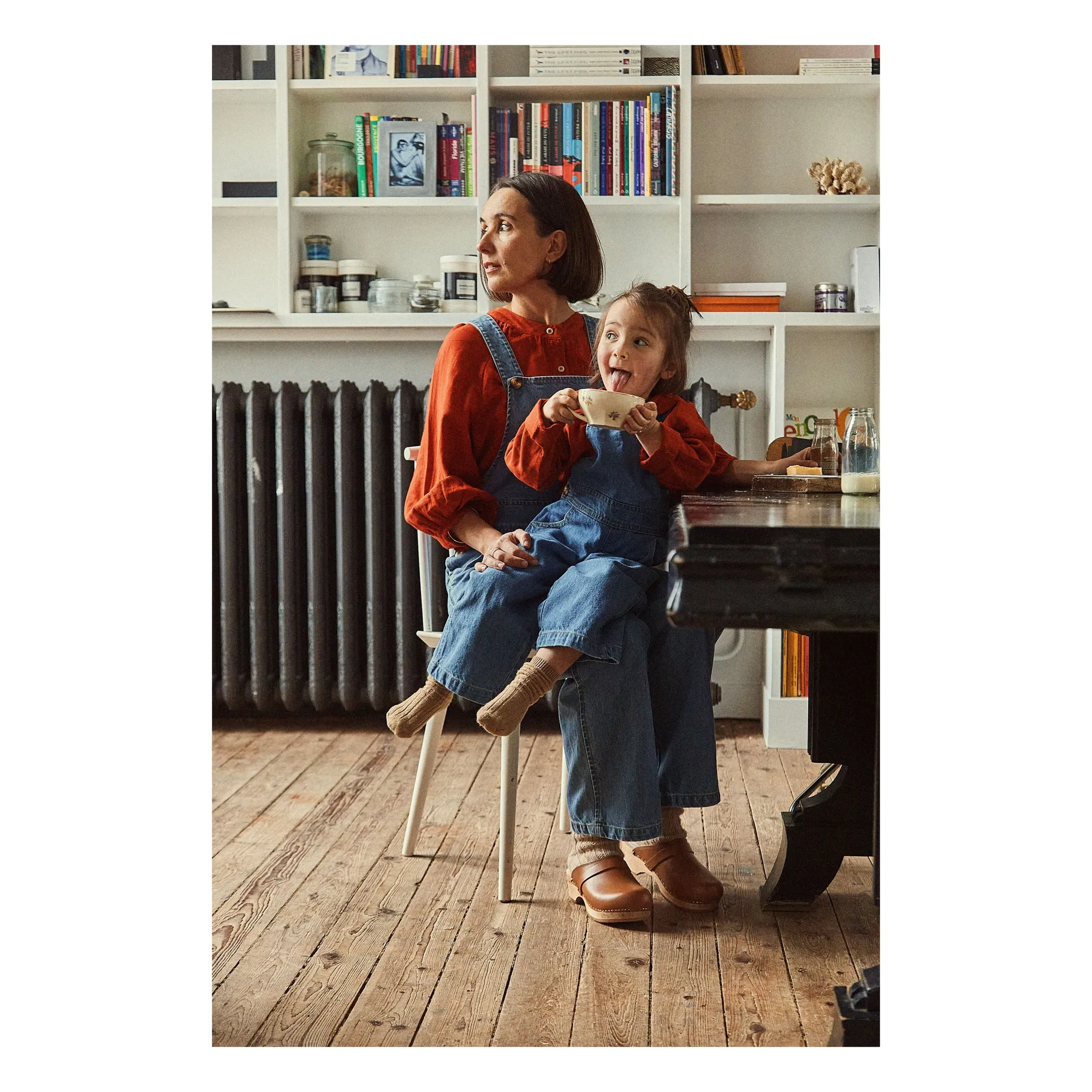 Poudre Organic Denim Blue Jean Quetsche Dungarees
