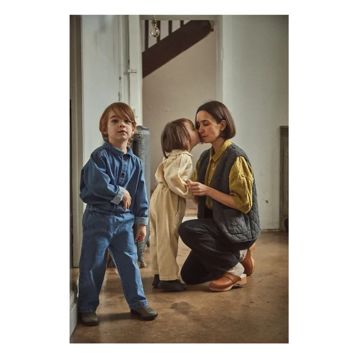 Poudre Organic Pomelos Corduroy Pants Beige Smallable