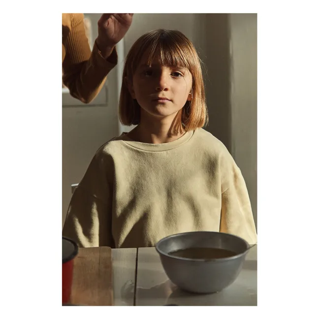 Jersey de terciopelo Jojoba | Beige