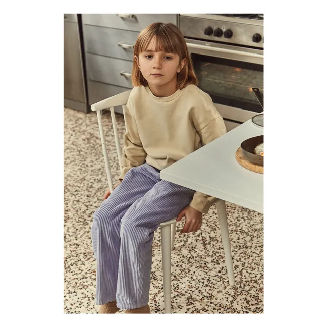 Jersey de terciopelo Jojoba | Beige