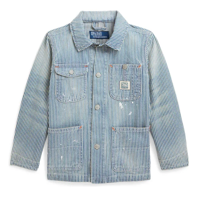 Chaqueta vaquera a rayas | Vaquero