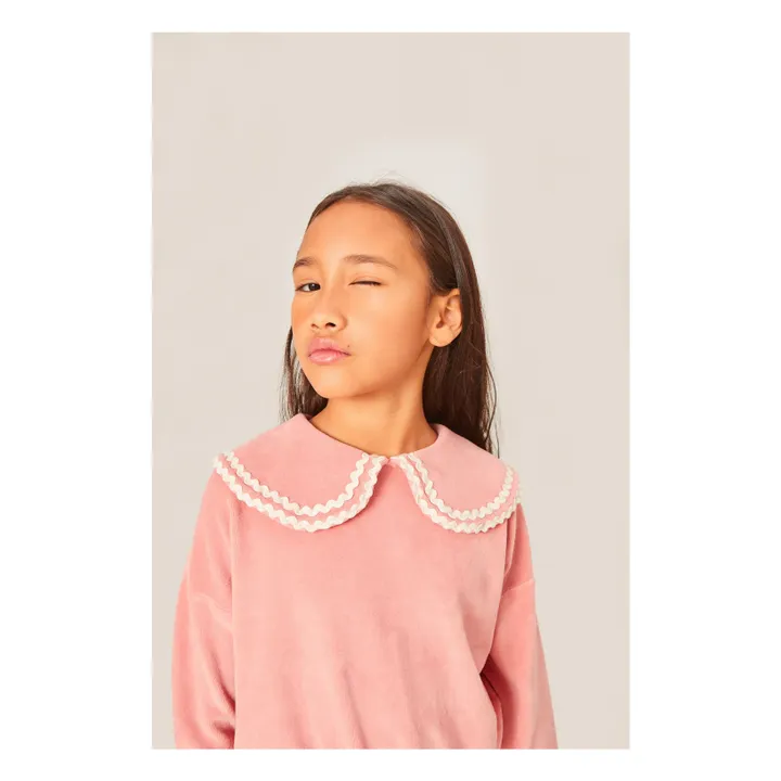 Maglione di velluto Lola | Arancione- Immagine del prodotto n°2