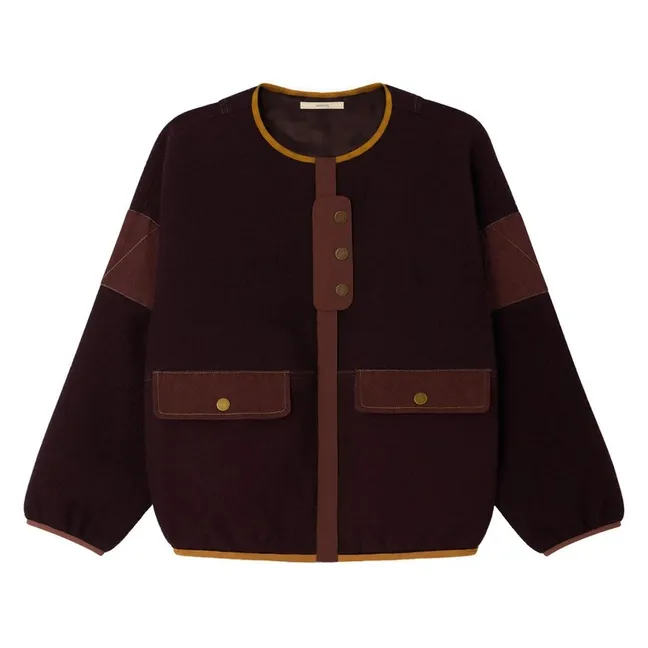 Veste Cold Night Laine | Marron